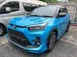 Jual Mobil Toyota Raize 2023 GR Sport TSS 1.0 di Jawa Barat Automatic Wagon Biru Rp 280.700.000