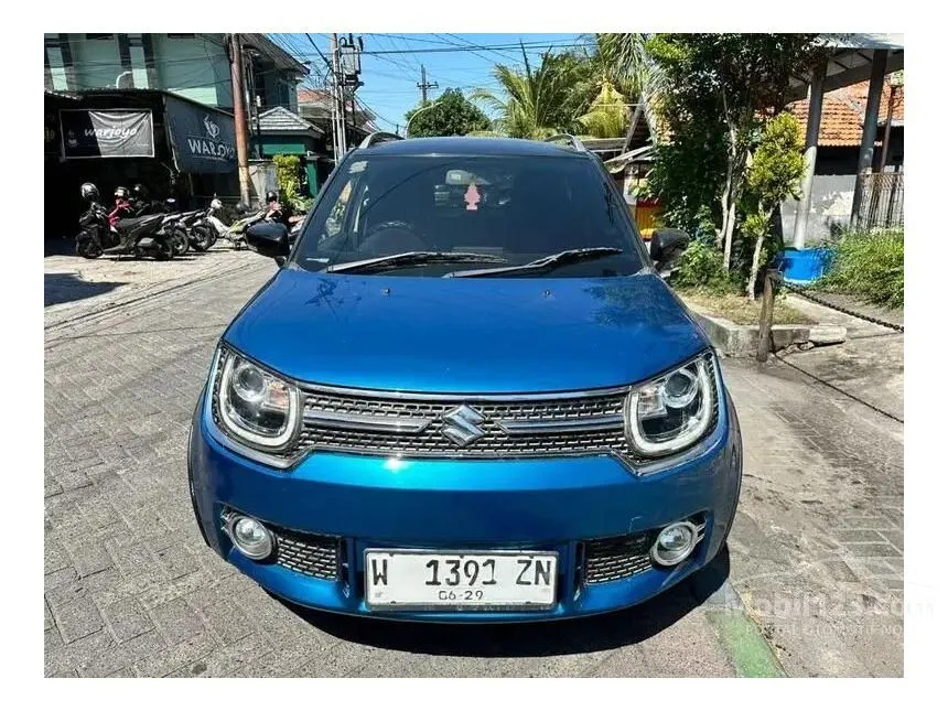 Jual Mobil Suzuki Ignis 2019 GX 1.2 di Jawa Timur Automatic Hatchback Biru Rp 137.500.000