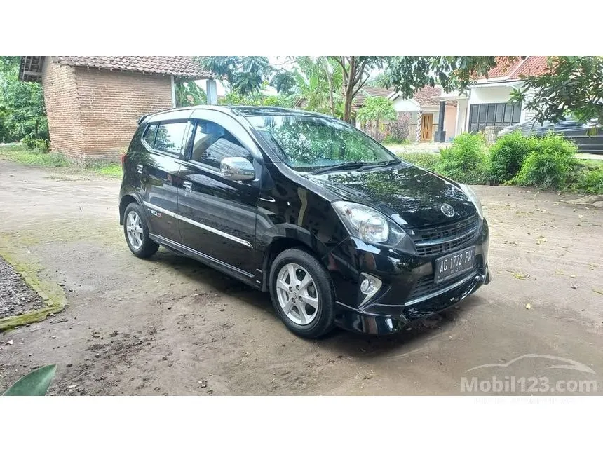 Jual Mobil Toyota Agya 2016 TRD S 1.0 di Jawa Timur Manual Hatchback Hitam Rp 95.000.000