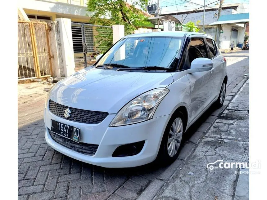 Jual Mobil Suzuki Swift 2015 GX 1.4 di Jawa Timur Automatic Hatchback Putih Rp 157.500.000