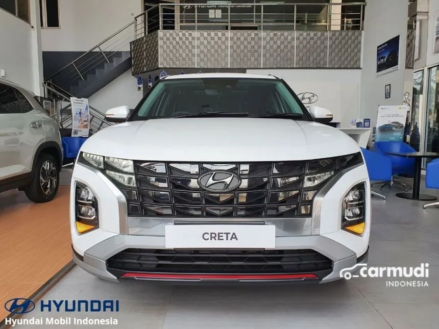 Jual Mobil Hyundai Creta 2024 Prime 1.5 di Banten Automatic Wagon Putih Rp 312.000.000