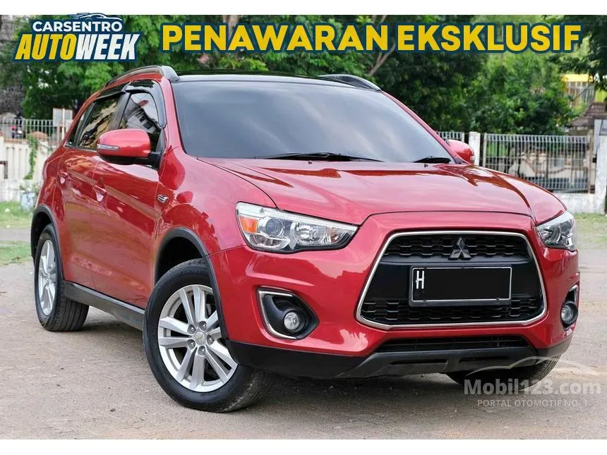 Jual Mobil Mitsubishi Outlander Sport 2015 PX 2.0 di Jawa Tengah Automatic SUV Merah Rp 168.000.000