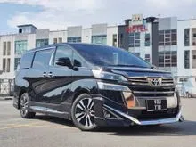 2018 Toyota Vellfire 2.5 ZG * MAX LOAN BOLEH