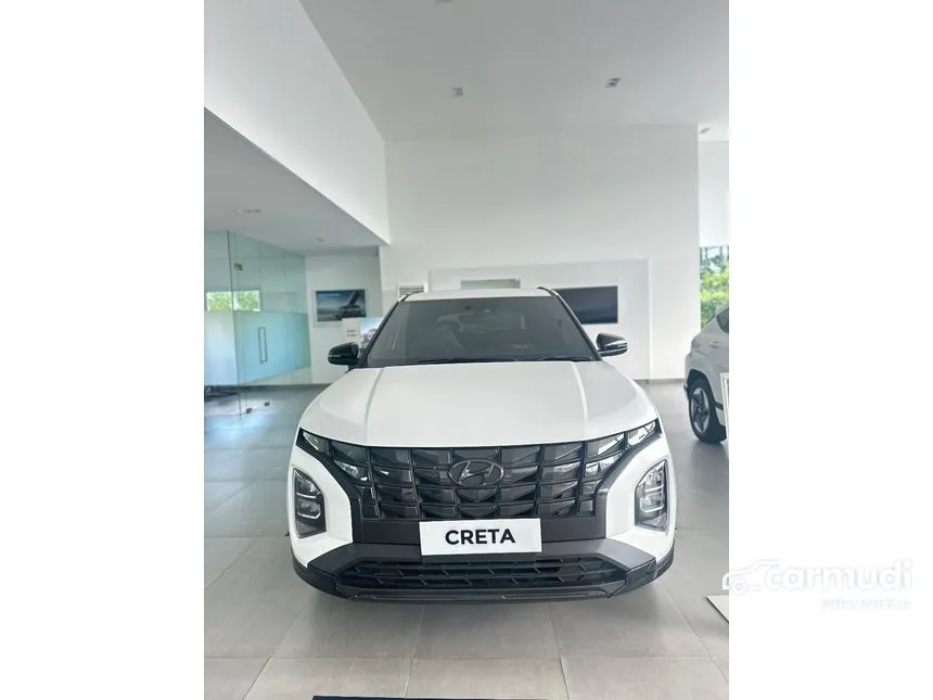 Jual Mobil Hyundai Creta 2024 Alpha 1.5 di Jawa Barat Automatic Wagon Putih Rp 371.800.000