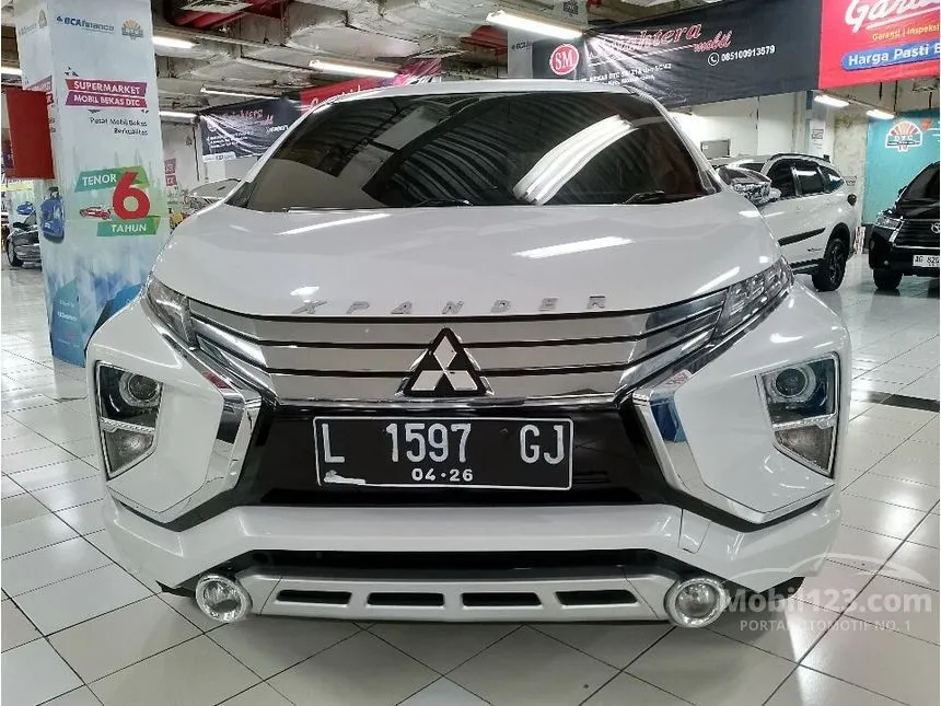 Jual Mobil Mitsubishi Xpander 2018 ULTIMATE 1.5 di Jawa Timur Automatic Wagon Putih Rp 220.000.000