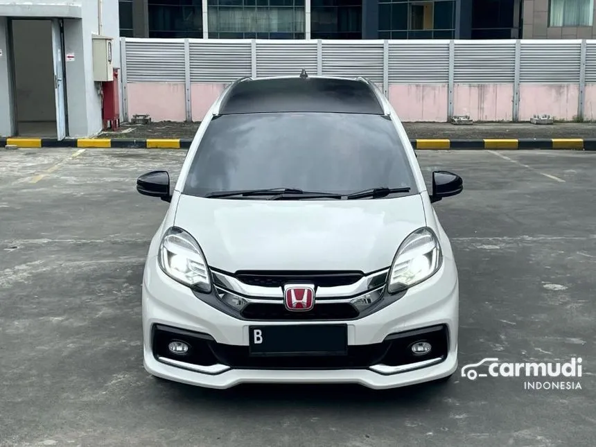 Jual Mobil Honda Mobilio 2016 RS 1.5 di DKI Jakarta Automatic MPV Putih Rp 140.000.000