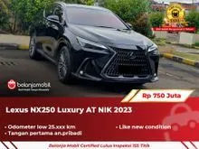 2023 Lexus NX 250 2.5 Luxury SUV AT 2023/2024 [ LOW KM ]