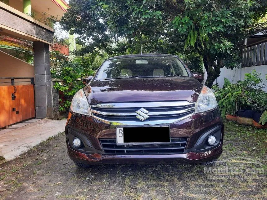 Jual Mobil Suzuki Ertiga 2017 GL 1.4 di Jawa Barat Automatic MPV Merah Rp 147.000.000