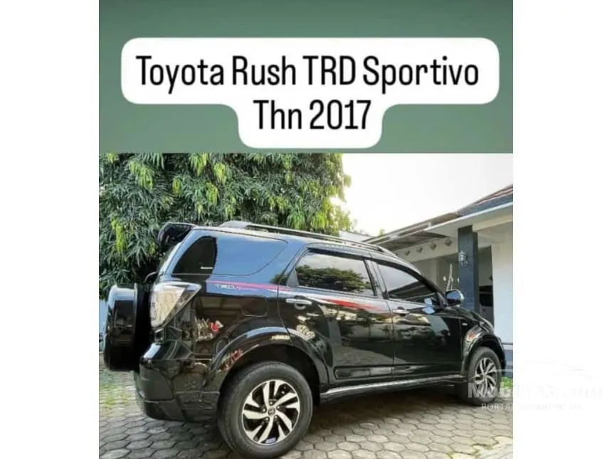 Jual Mobil Toyota Rush 2017 TRD Sportivo 1.5 di Jawa Tengah Manual SUV Hitam Rp 175.000.000