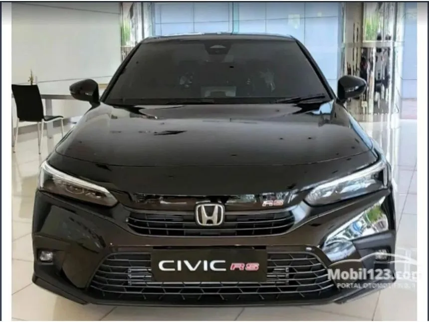 Jual Mobil Honda Civic 2023 RS 1.5 di Banten Automatic Sedan Hitam Rp 566.800.000