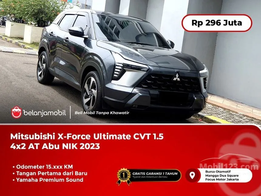 Jual Mobil Mitsubishi XFORCE 2023 Ultimate 1.5 di DKI Jakarta Automatic SUV Abu