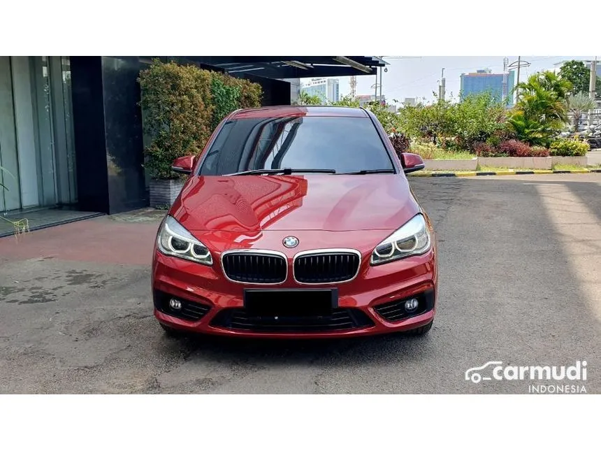 Jual Mobil BMW 218i 2015 Active Tourer Sport 1.5 di DKI Jakarta Automatic Hatchback Merah Rp 218.000.000