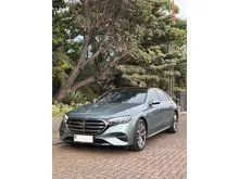 2024 Mercedes-Benz E200 2.0 Exclusive Line Sedan (W214) Verdesilber on Tonka Brown Odo 9 Rb (TERMURAH)