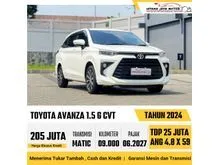 2024 Toyota Avanza 1.5 G MPV Matic Putih Kondisi Like New Harga Dijamin Termurah