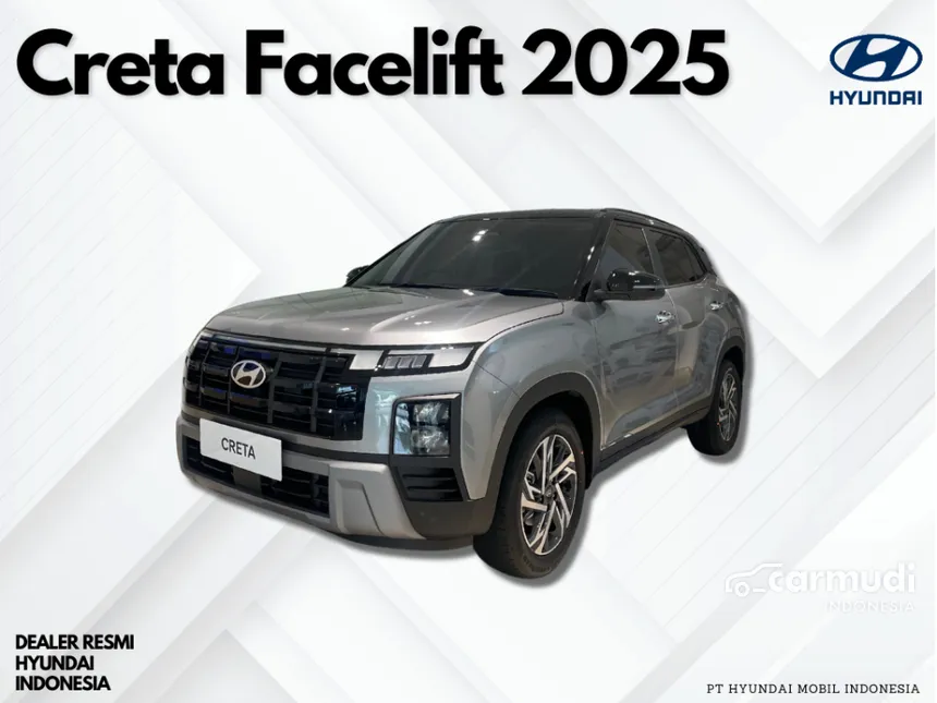 Jual Mobil Hyundai Creta 2025 Prime Two Tone 1.5 di Banten Automatic SUV Abu