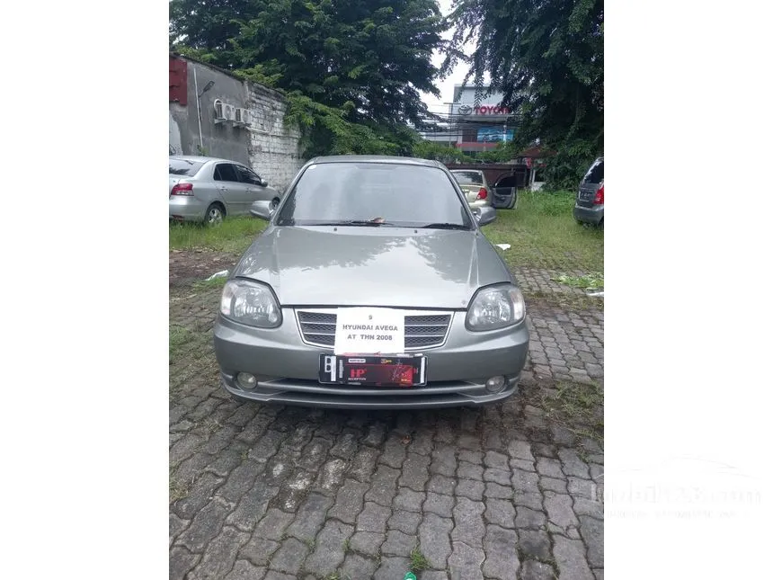Jual Mobil Hyundai Avega 2008 GL 1.5 di DKI Jakarta Automatic Sedan Abu