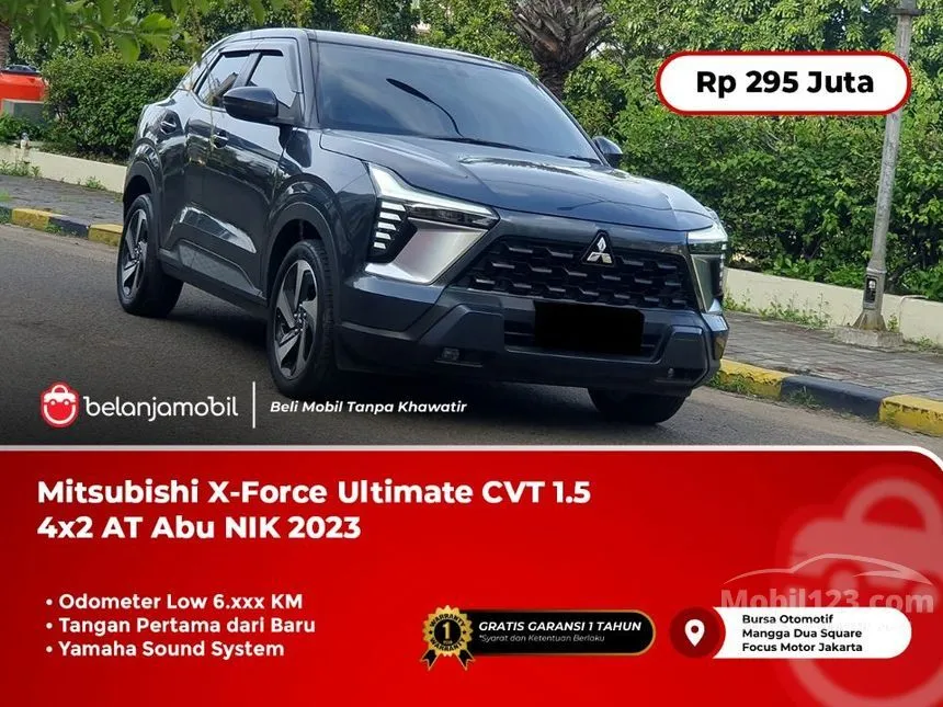 Jual Mobil Mitsubishi XFORCE 2023 Ultimate 1.5 di DKI Jakarta Automatic SUV Abu
