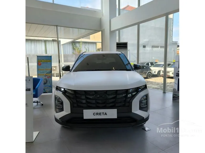 Jual Mobil Hyundai Creta 2024 Alpha 1.5 di Jawa Barat Automatic Wagon Putih Rp 372.800.000