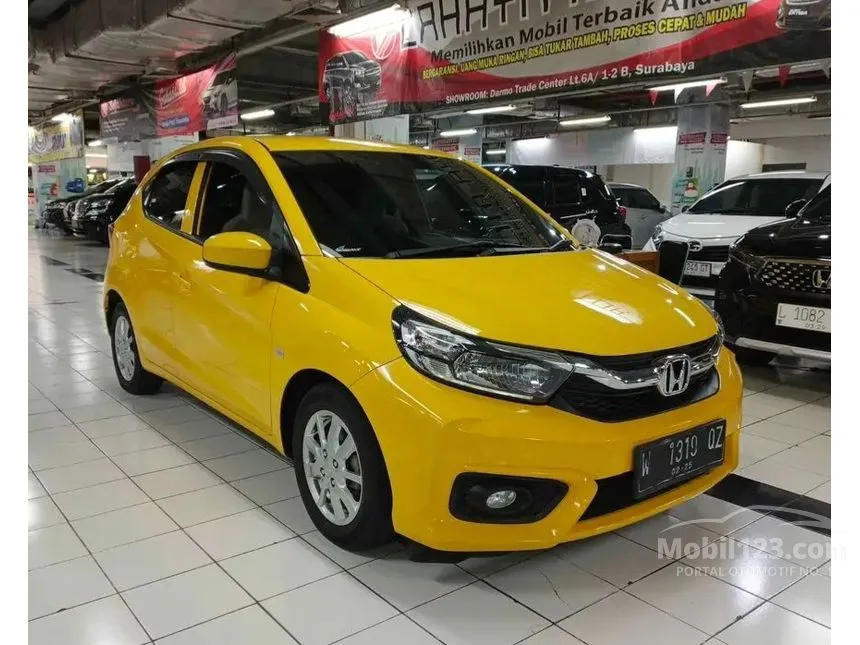 Jual Mobil Honda Brio 2020 Satya E 1.2 di Jawa Timur Manual Hatchback Kuning Rp 149.000.000
