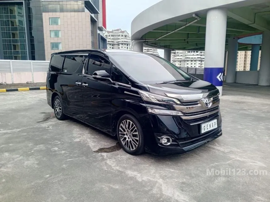 Jual Mobil Toyota Vellfire 2017 G 2.5 di DKI Jakarta Automatic MPV Hitam Rp 630.000.000