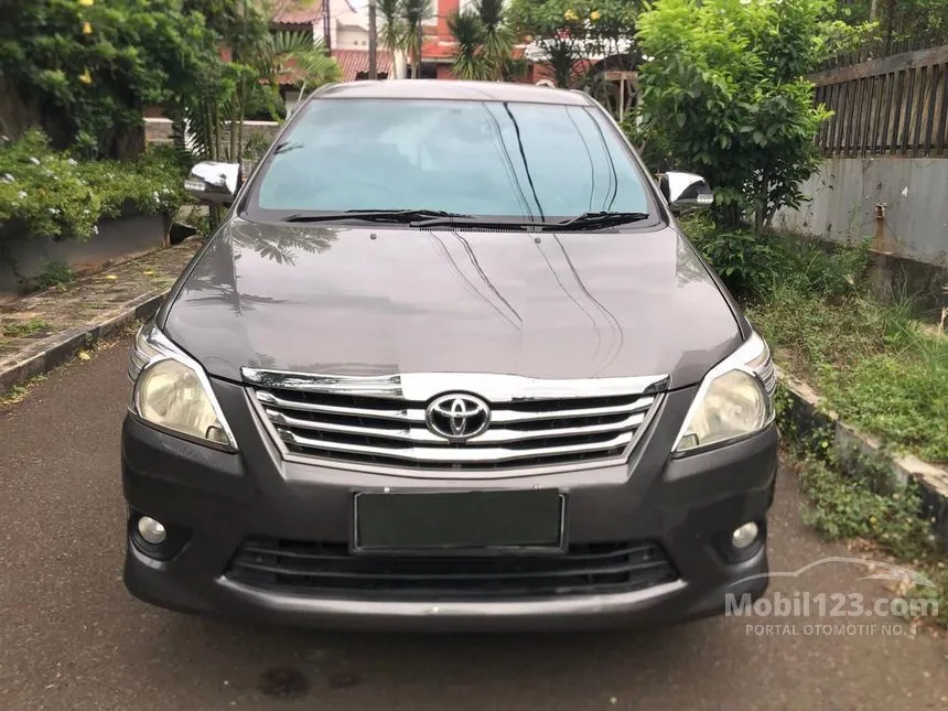 Jual Mobil Toyota Kijang Innova 2012 G 2.0 di DKI Jakarta Manual MPV Abu