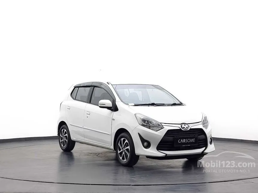 Jual Mobil Toyota Agya 2017 G 1.2 di Banten Automatic Hatchback Putih Rp 117.000.000