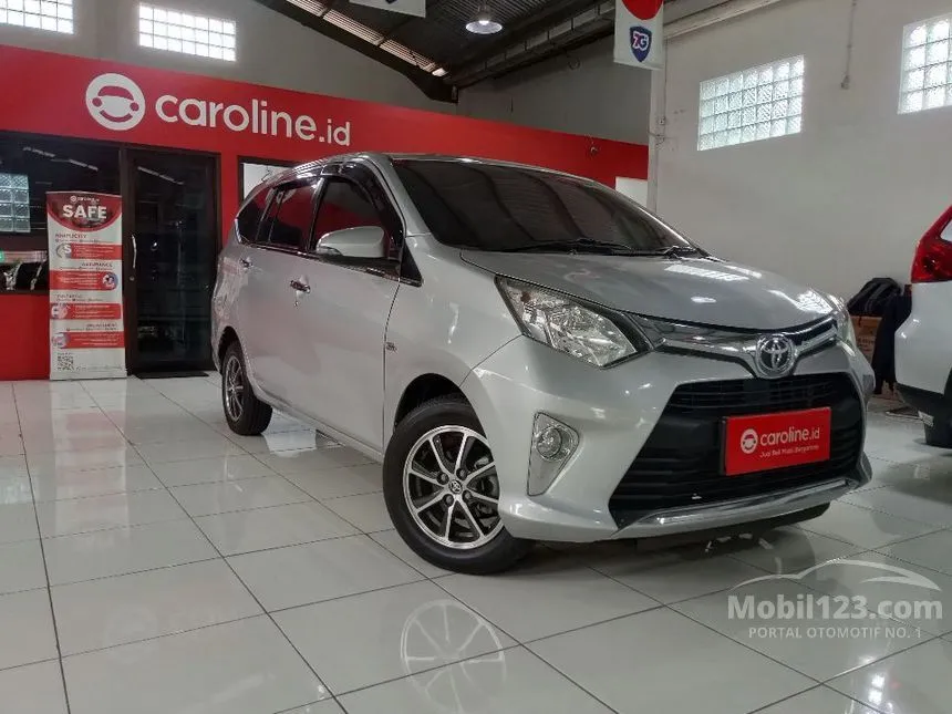 Jual Mobil Toyota Calya 2019 G 1.2 di DKI Jakarta Automatic MPV Silver Rp 119.000.000