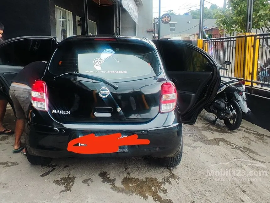Jual Mobil Nissan March 2013 XS 1.2 di Jawa Barat Automatic Hatchback Hitam Rp 88.000.000
