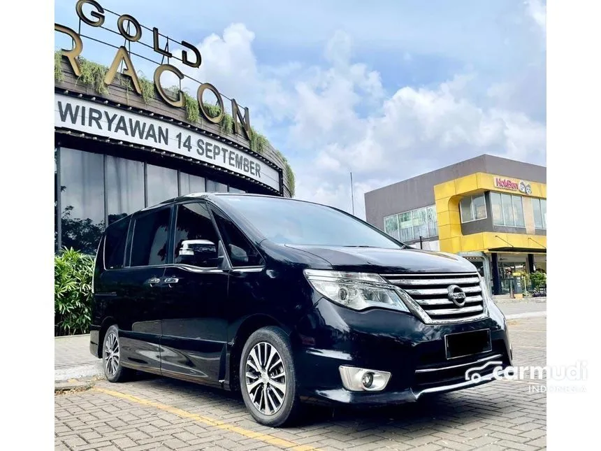 Jual Mobil Nissan Serena 2016 Highway Star 2.0 di DKI Jakarta Automatic MPV Hitam Rp 168.500.000