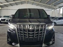 2018 Toyota Alphard Automatic Pertamax 2.5 G