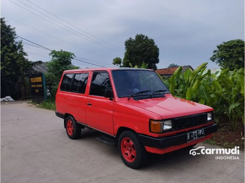 Jual Mobil Toyota Kijang 1991 Kijang Standard Short 1.5 di Jawa Barat Manual Van Merah Rp 24.800.000