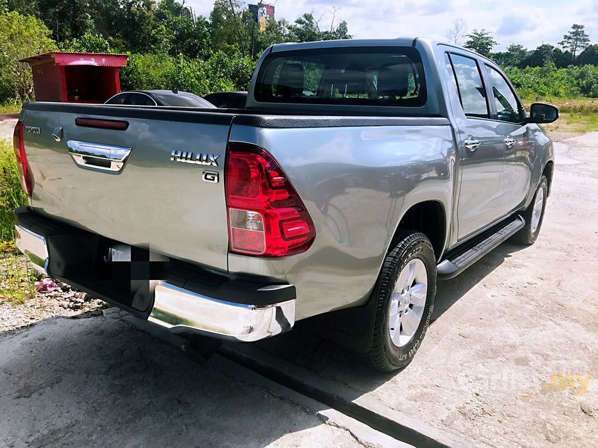 Toyota Hilux 2016 G 2.4 in Johor Automatic Pickup Truck Grey for RM ...