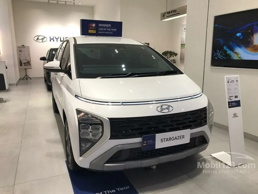 Jual Mobil Hyundai Stargazer 2024 Prime 1.5 di DKI Jakarta Automatic Wagon Putih Rp 278.200.000