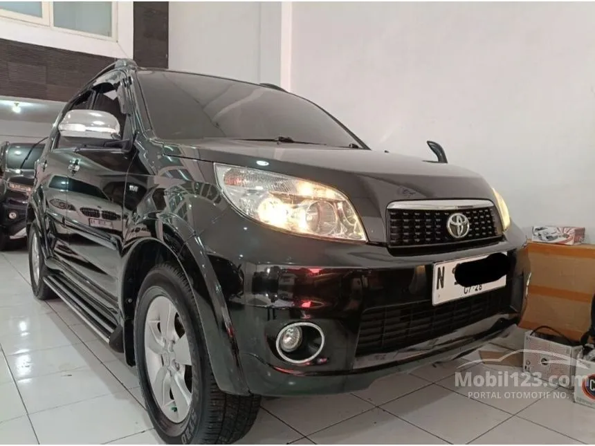 Jual Mobil Toyota Rush 2013 S 1.5 di Jawa Timur Manual SUV Hitam Rp 130.000.005