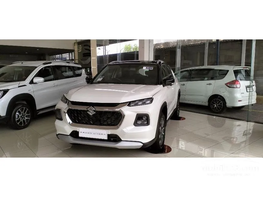 Jual Mobil Suzuki Grand Vitara 2024 MHEV GX Two Tone 1.5 di Jawa Barat Automatic SUV Putih Rp 375.600.000