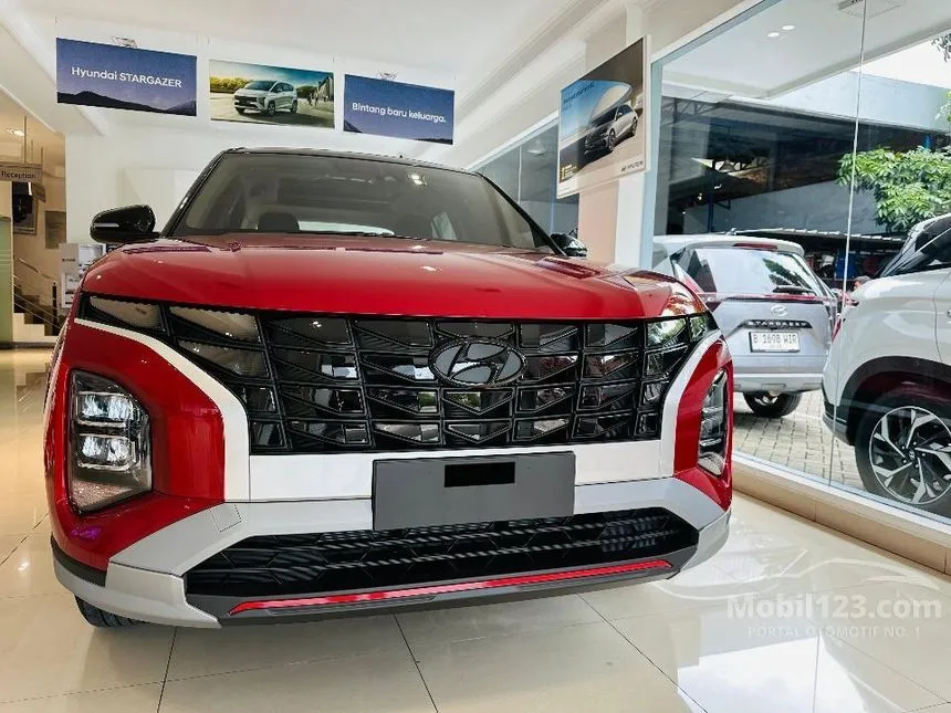 Jual Mobil Hyundai Creta 2024 Prime 1.5 di Banten Automatic Wagon Merah Rp 416.000.000