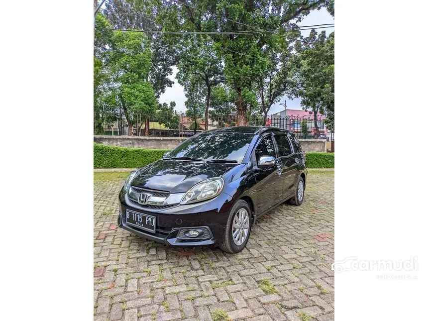 Jual Mobil Honda Mobilio 2015 E 1.5 di DKI Jakarta Automatic MPV Hitam Rp 120.000.000