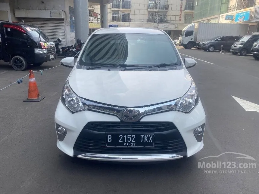 Jual Mobil Toyota Calya 2017 G 1.2 di Jawa Barat Automatic MPV Putih Rp 92.000.000