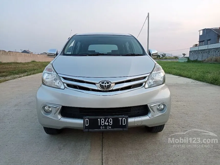 Jual Mobil Toyota Avanza 2014 G 1.3 di Jawa Barat Manual MPV Silver Rp 125.000.000