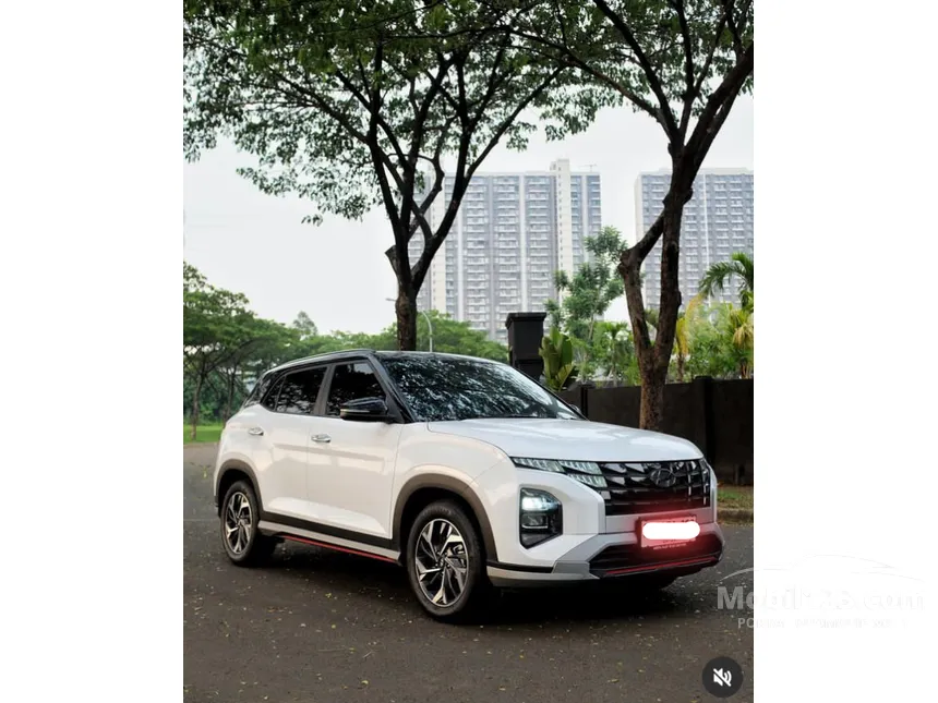 Jual Mobil Hyundai Creta 2024 Prime 1.5 di Banten Automatic Wagon Putih Rp 358.200.000