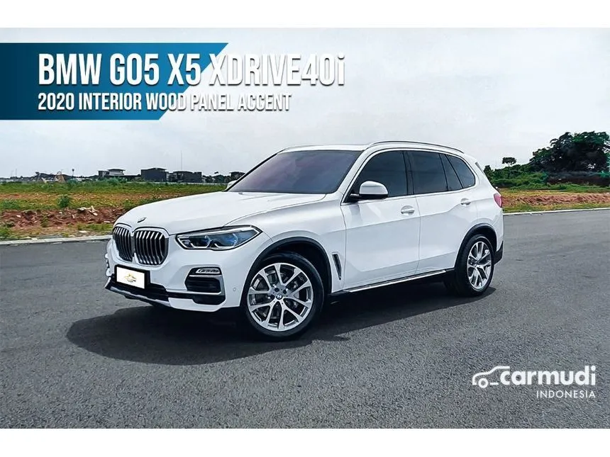 Jual Mobil BMW X5 2020 xDrive40i xLine 3.0 di Banten Automatic SUV Putih Rp 885.000.000