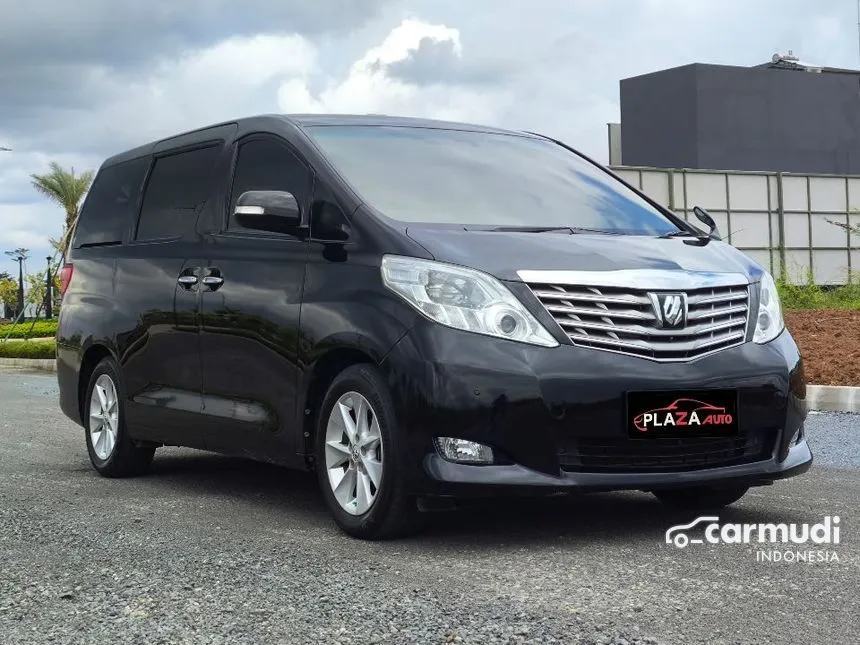 Jual Mobil Toyota Alphard 2010 G 2.4 di DKI Jakarta Automatic MPV Hitam Rp 226.000.000