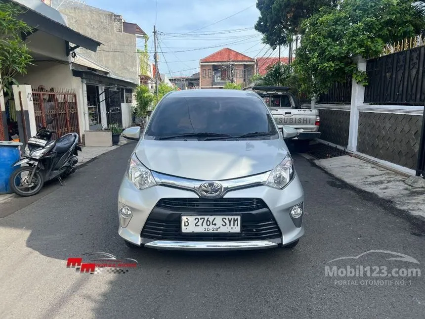 Jual Mobil Toyota Calya 2018 G 1.2 di DKI Jakarta Manual MPV Silver Rp 107.500.000