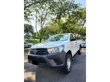 2016 Toyota Hilux 2.4 Single Cab MT 4X4