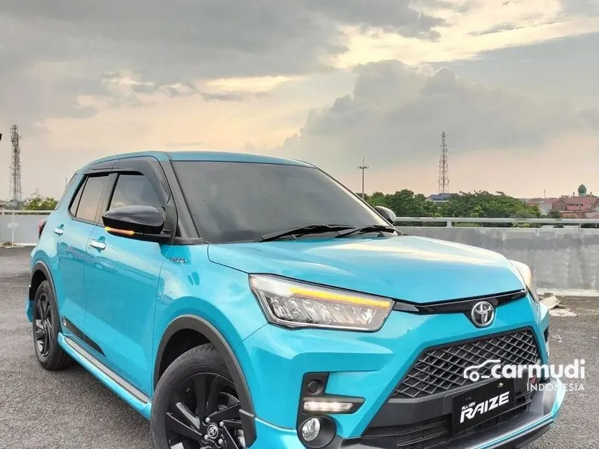 Jual Mobil Toyota Raize 2024 GR Sport 1.0 di Jawa Barat Automatic Wagon Biru Rp 233.300.000