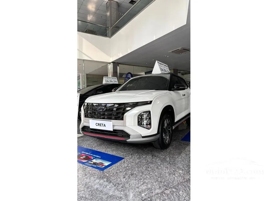 Jual Mobil Hyundai Creta 2024 Prime 1.5 di Banten Automatic Wagon Putih Rp 360.000.000