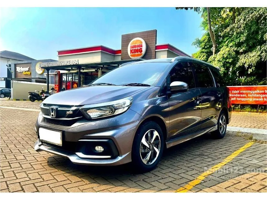 Jual Mobil Honda Mobilio 2018 RS 1.5 di Jawa Barat Automatic MPV Abu