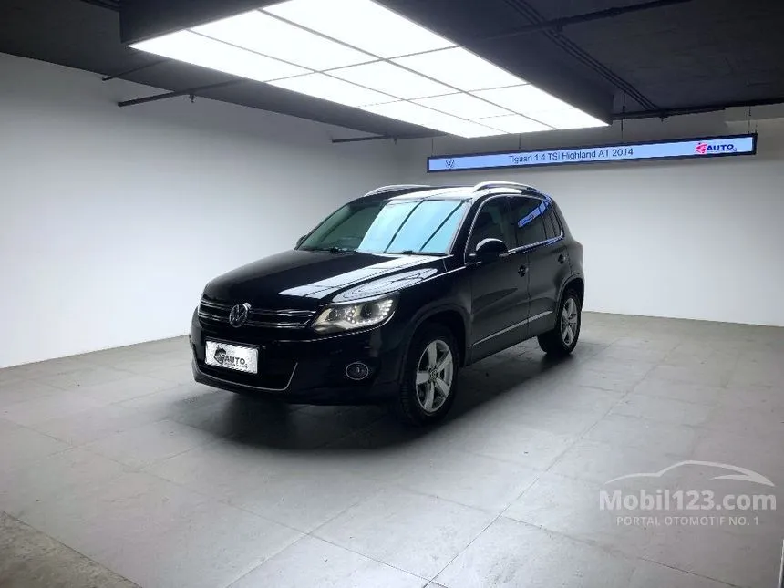 Jual Mobil Volkswagen Tiguan 2014 TSI Highline 1.4 di DKI Jakarta Automatic SUV Hitam Rp 179.000.000