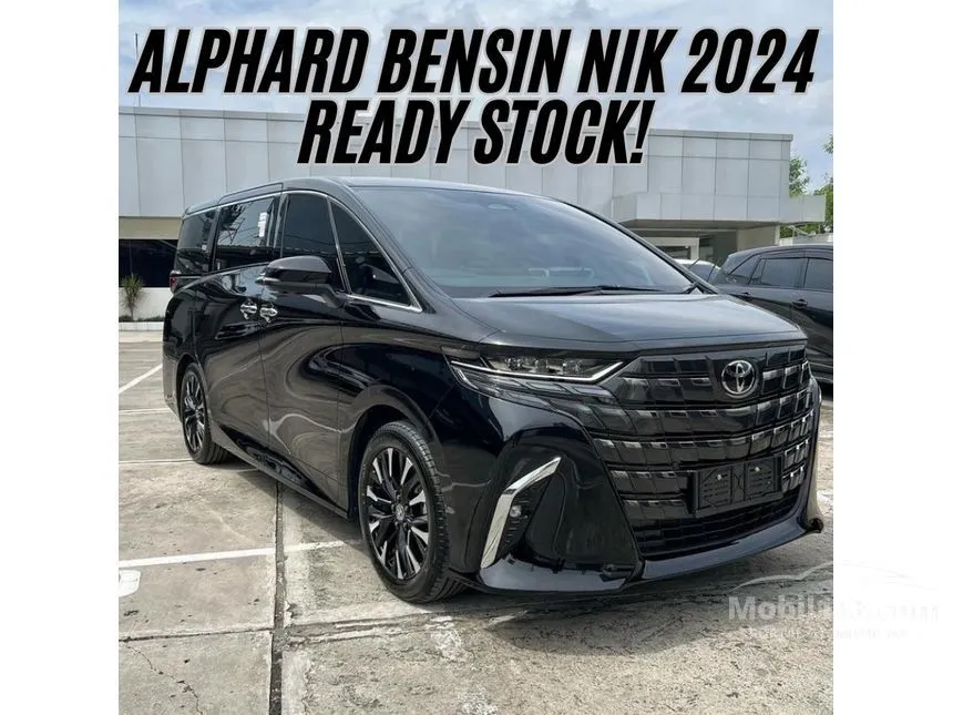 Jual Mobil Toyota Alphard 2024 G 2.5 di Jawa Barat Automatic MPV Hitam Rp 400.500.000