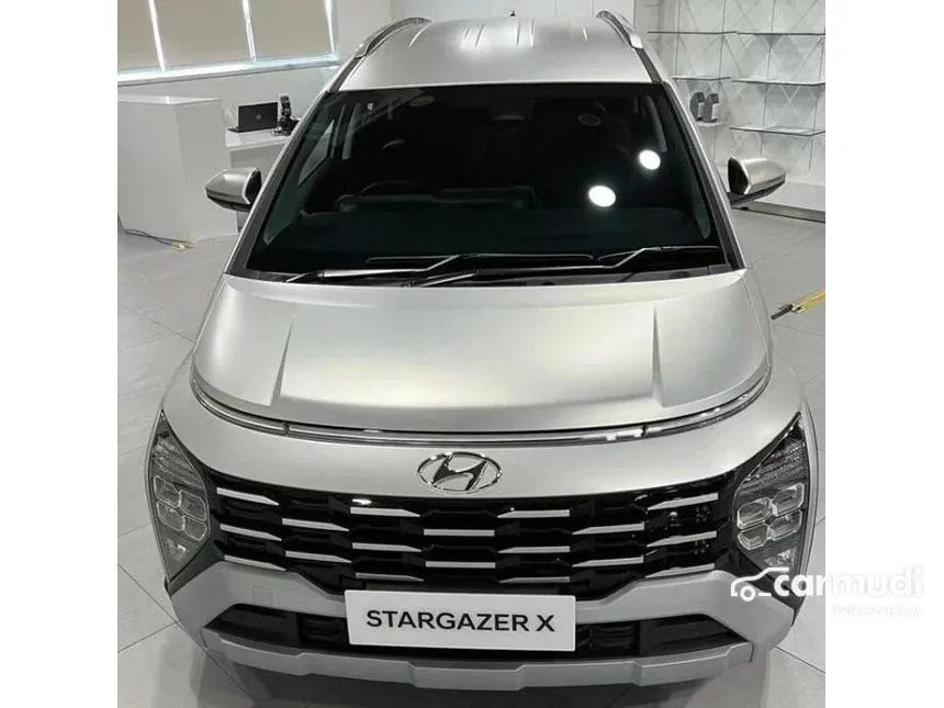 Jual Mobil Hyundai Stargazer X 2024 Prime 1.5 di DKI Jakarta Automatic Wagon Silver Rp 317.400.000